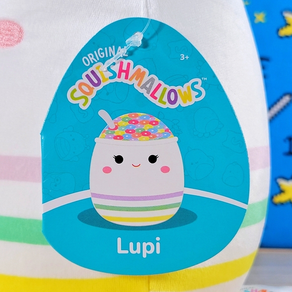 Squishmallow Lupi the Cereal 7" UltraSoft Stuffed Food Toy Plush NWT - Picture 5 of 6